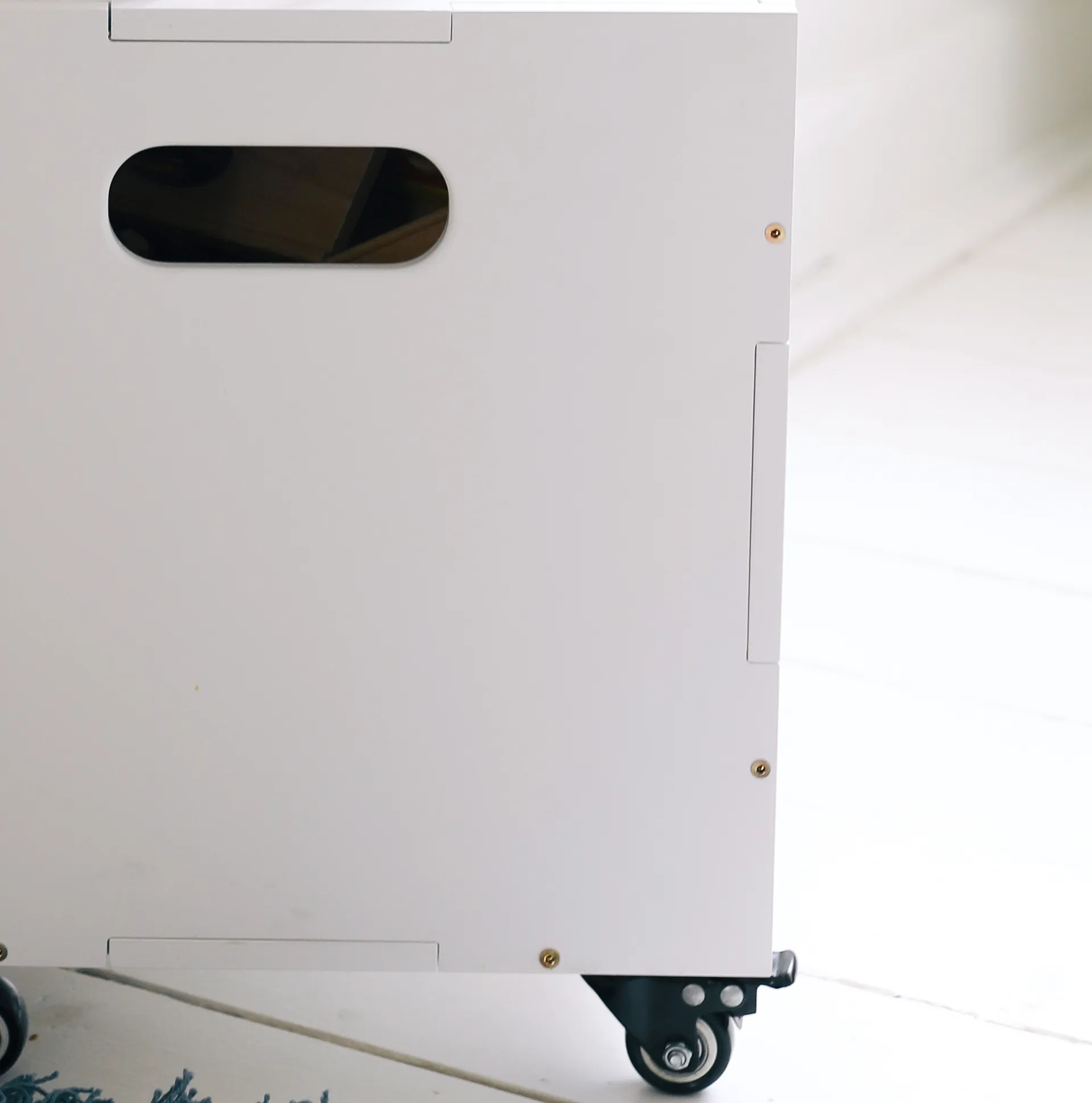 Cube Storage hjul til opbevaringsboks 4-pak, Sort Nofred