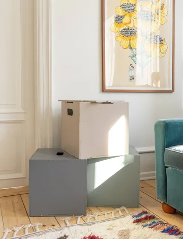 Cube Storage opbevaringsboks - Beige - Nofred