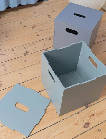 Cube Storage opbevaringsboks - Olivengrøn - Nofred