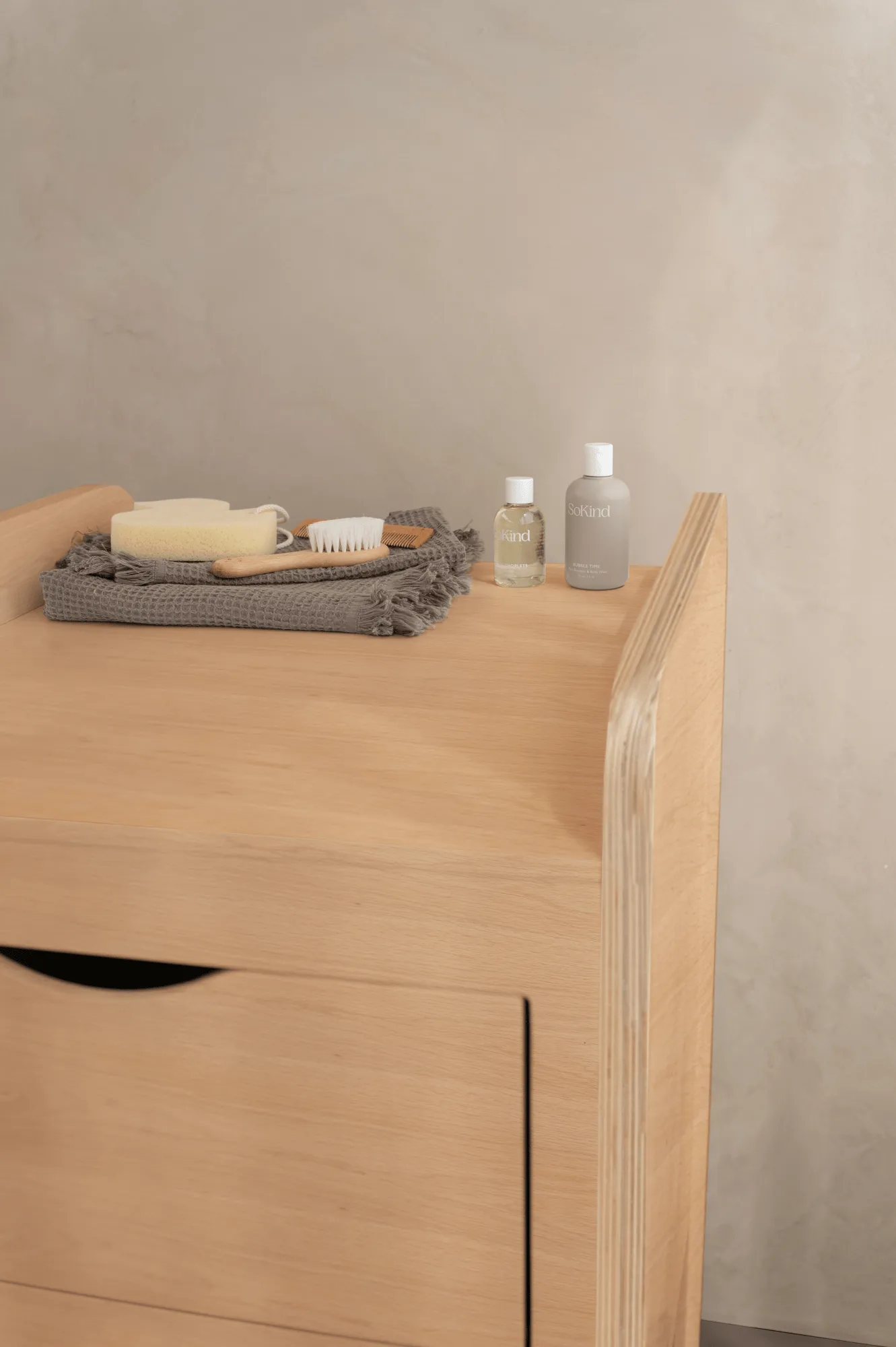 Form puslebord 65,4x56x95 cm, Eg Nofred