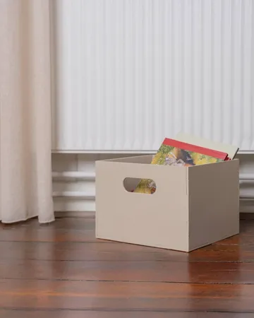 Kiddo Box opbevaringskasse - Beige - Nofred