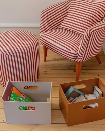Kiddo Box opbevaringskasse - Beige - Nofred