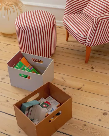 Kiddo Box opbevaringskasse - Beige - Nofred