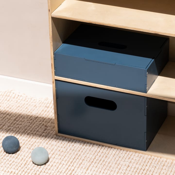 Kiddo Box opbevaringskasse, Blå Nofred