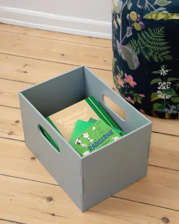 Kiddo Box opbevaringskasse - Olivengrøn - Nofred