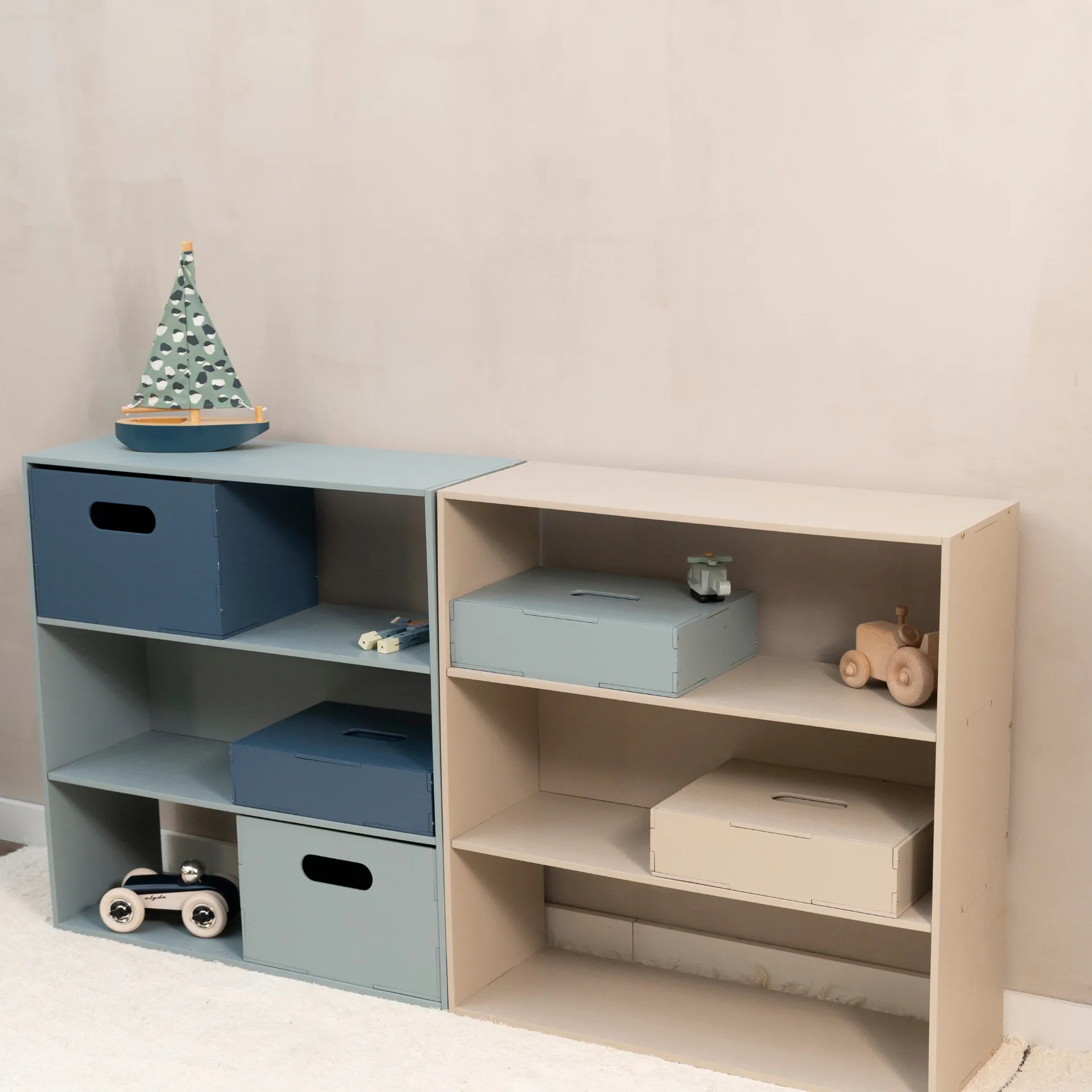 Kiddo Shelving børnehylde, Beige Nofred