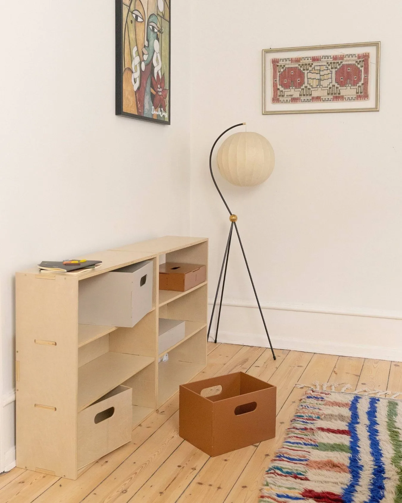 Kiddo Shelving børnehylde, Birk Nofred