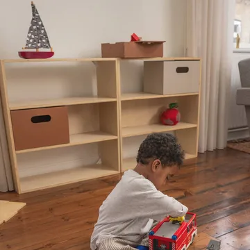 Kiddo Shelving børnehylde - Birk - Nofred