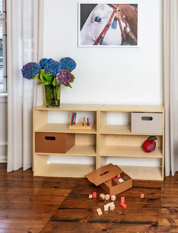 Kiddo Shelving børnehylde - Birk - Nofred