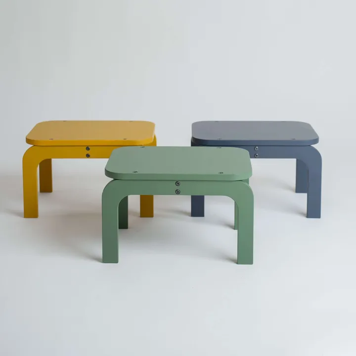 Kiddo Step Seat skammel - Blue - Nofred