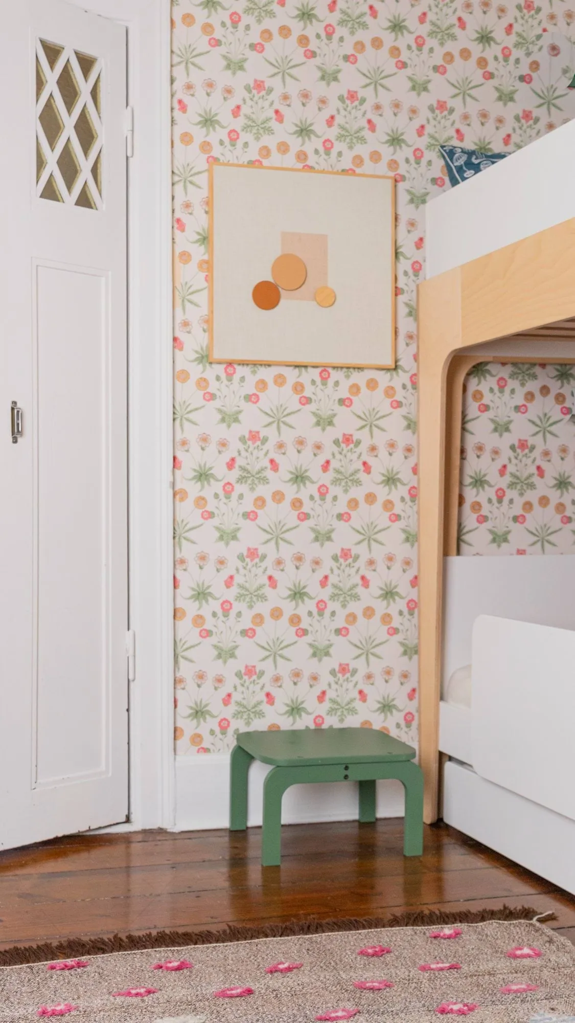 Kiddo Step Seat skammel, Green Nofred