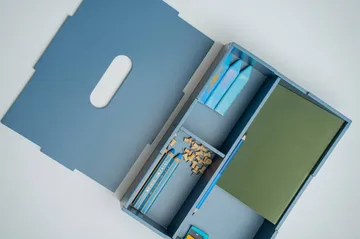 Kiddo Tool Box opbevaringsboks - Blå - Nofred