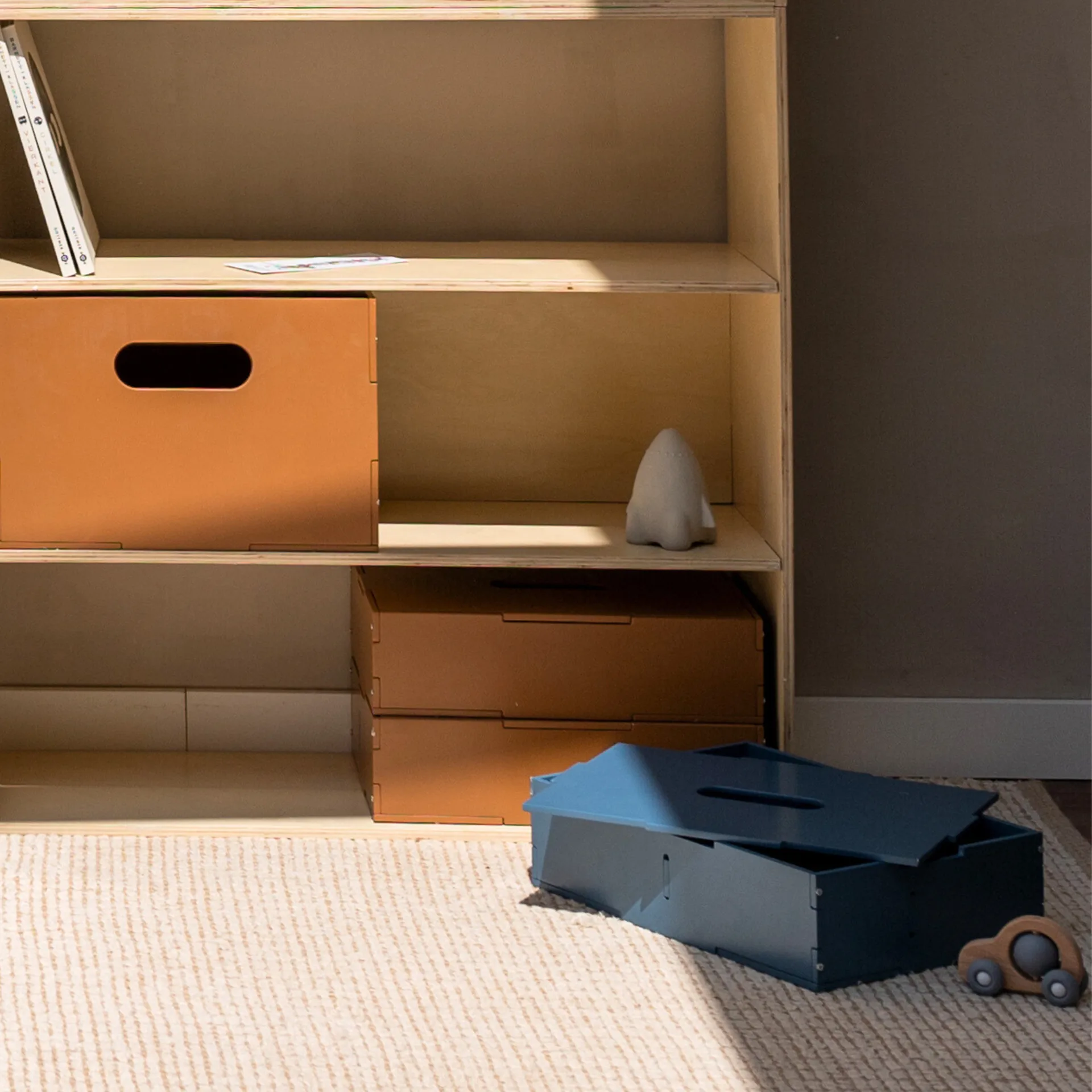 Kiddo Tool Box opbevaringsboks, Blå Nofred