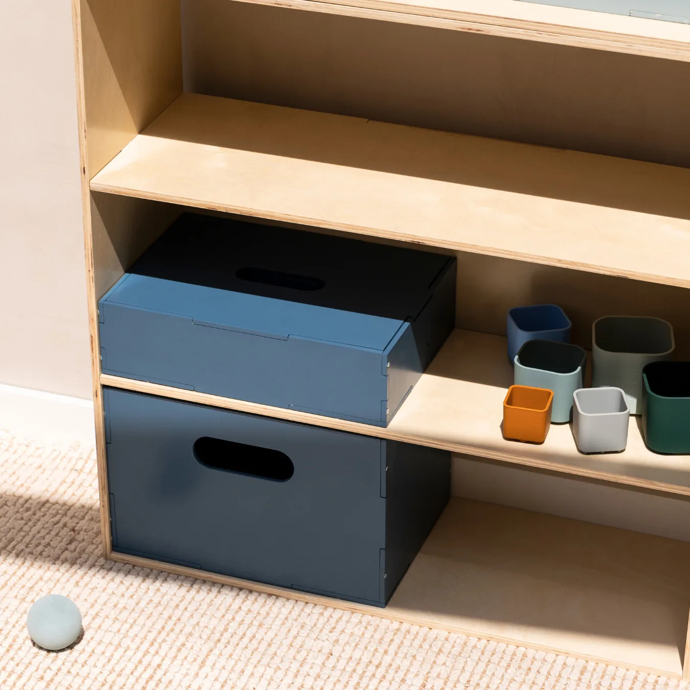 Kiddo Tool Box opbevaringsboks, Blå Nofred