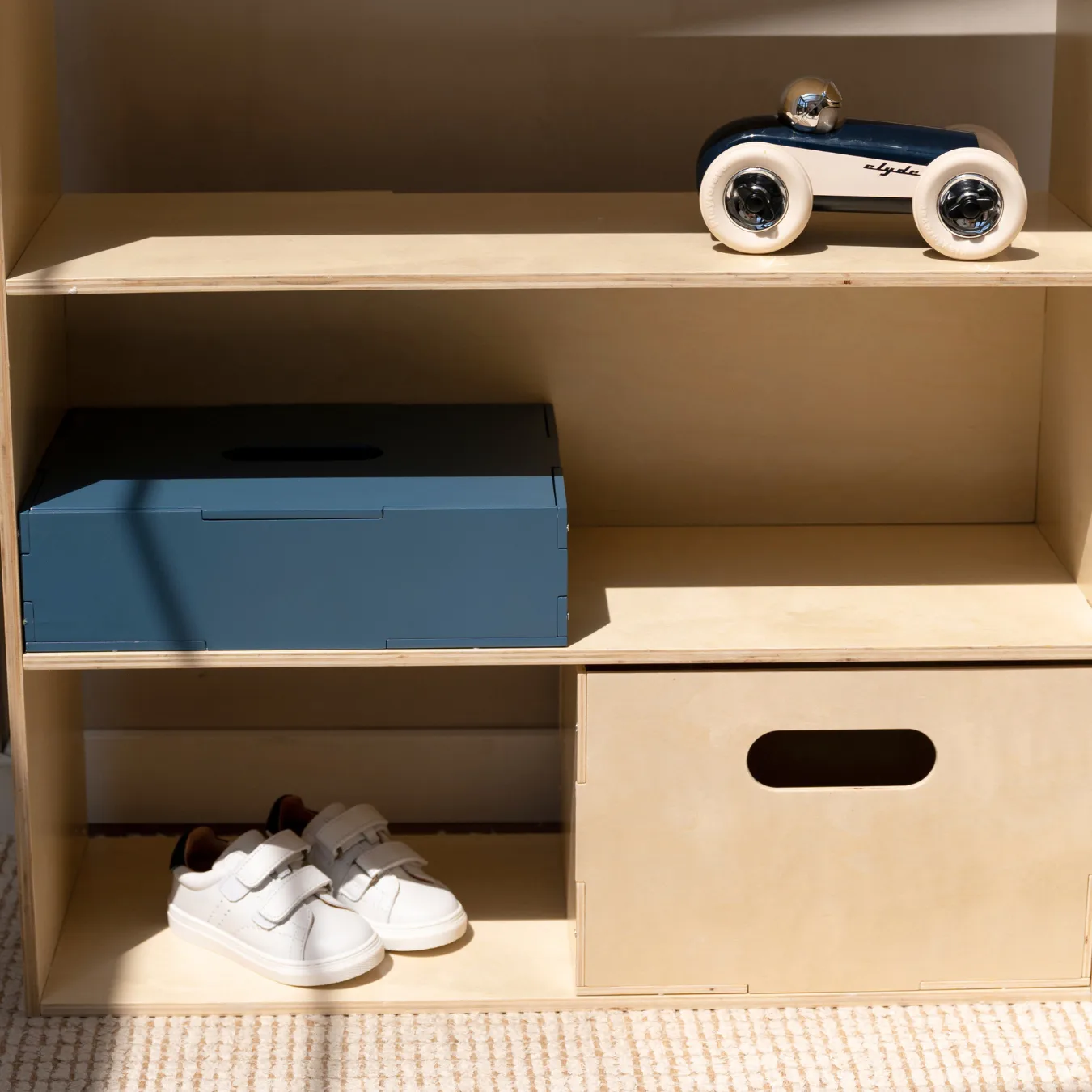 Kiddo Tool Box opbevaringsboks, Blå Nofred