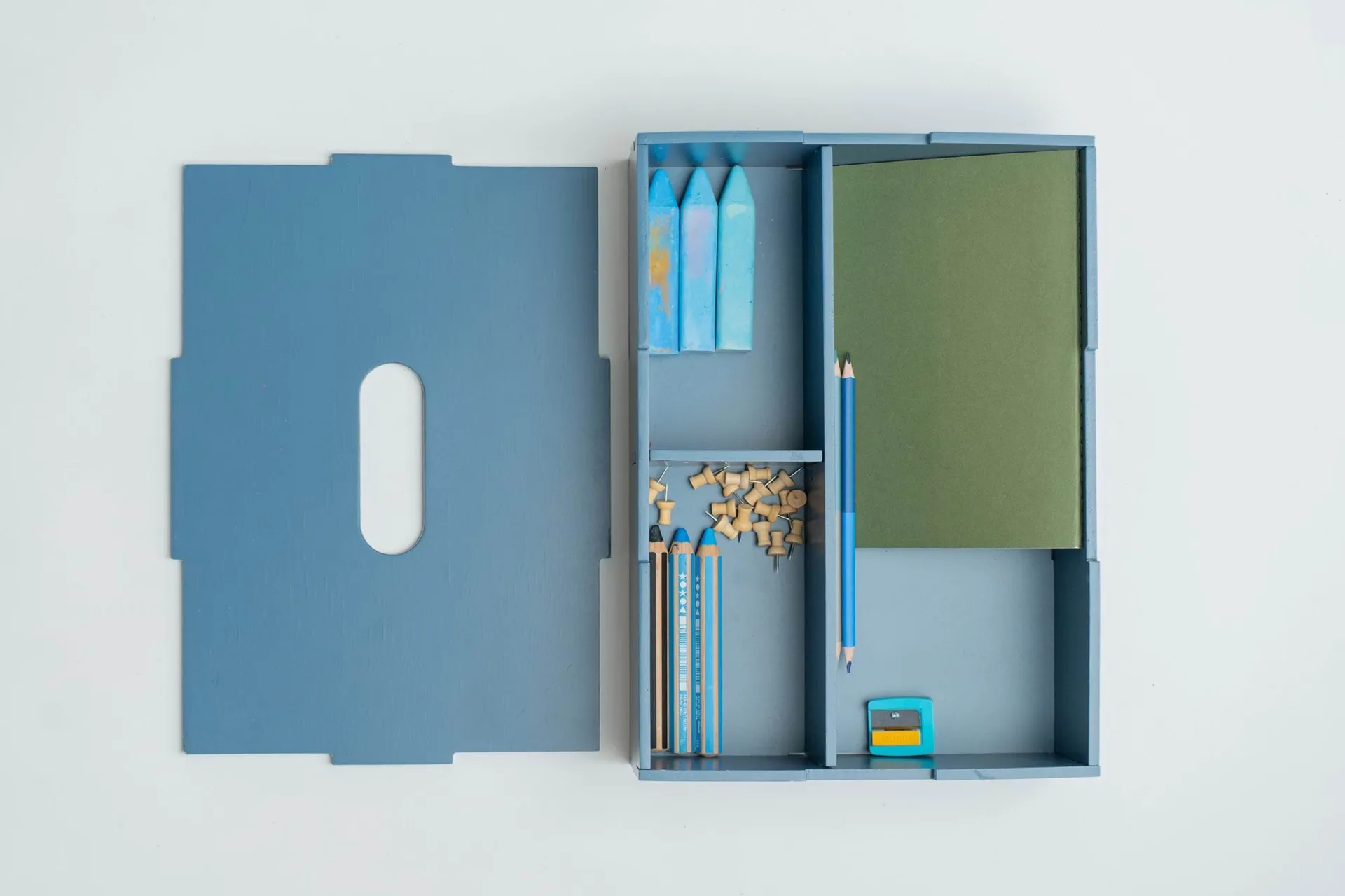 Kiddo Tool Box opbevaringsboks, Blå Nofred