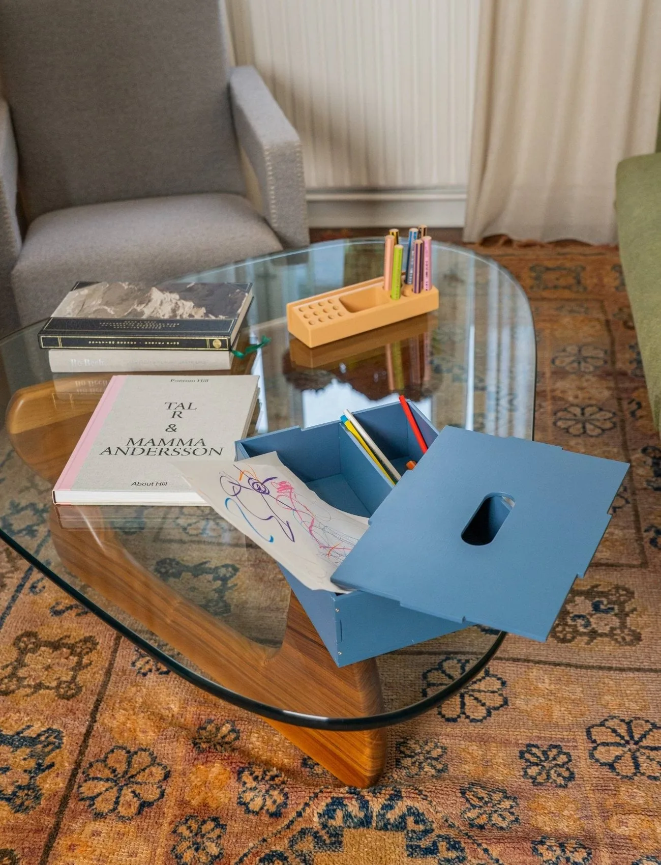 Kiddo Tool Box opbevaringsboks, Blå Nofred