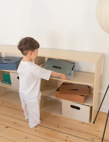 Kiddo Tool Box opbevaringsboks - Olivengrøn - Nofred