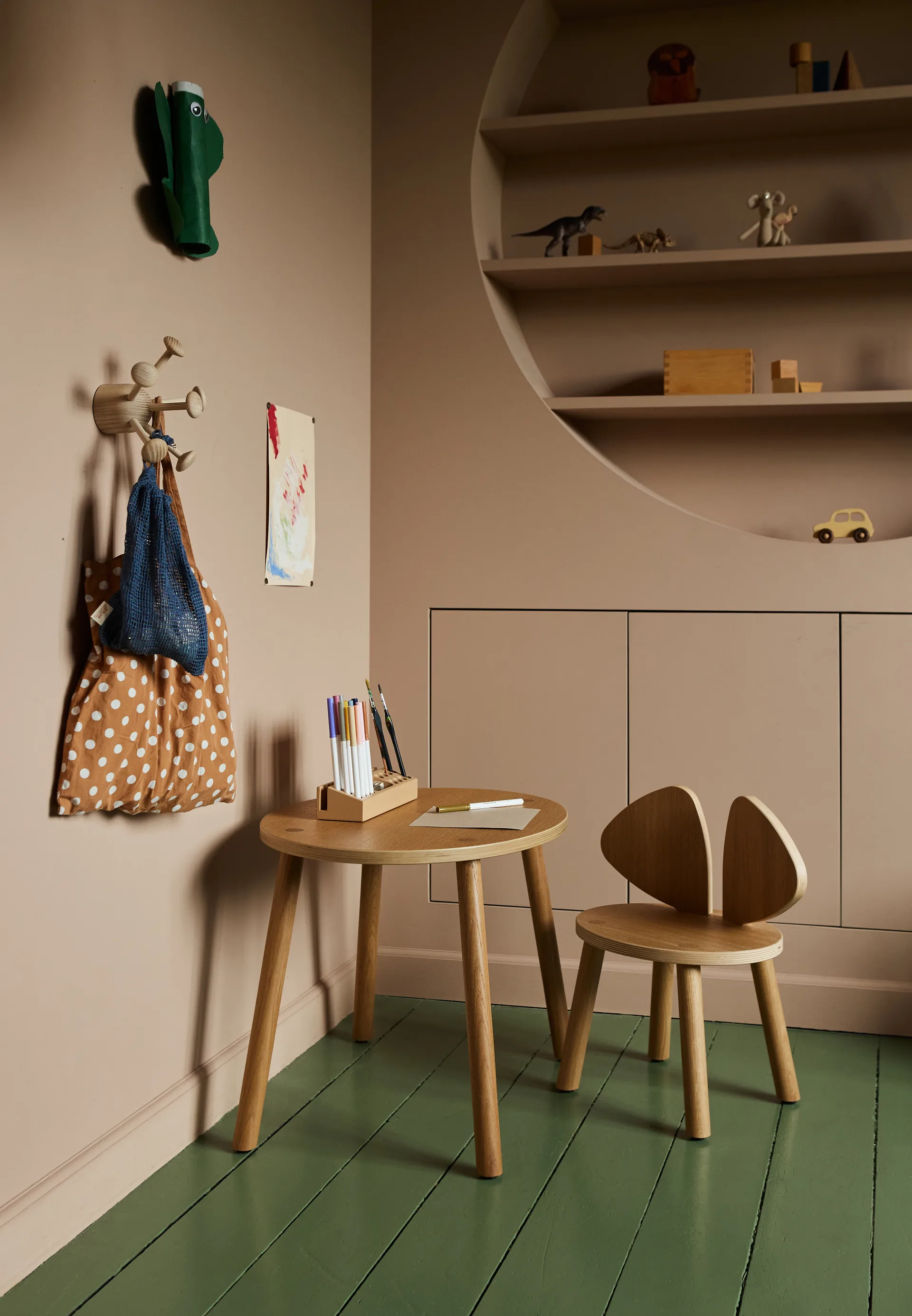 Mouse Chair børnestol, Eg Nofred