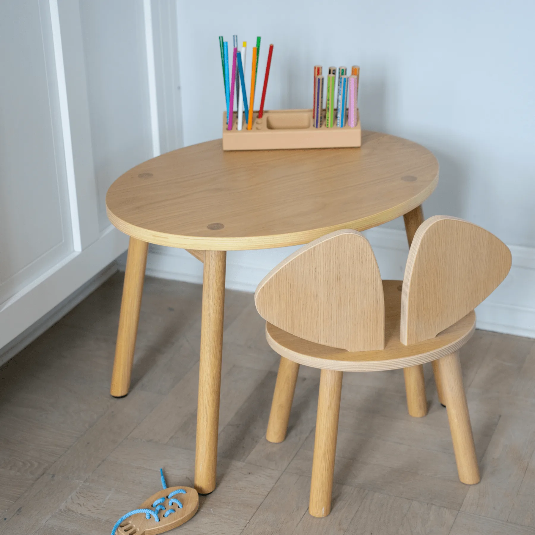 Mouse Chair børnestol, Eg Nofred
