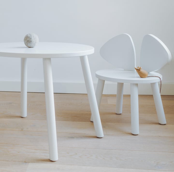 Mouse Chair børnestol, Hvid Nofred