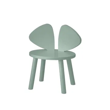 Mouse Chair børnestol - Olive green - Nofred