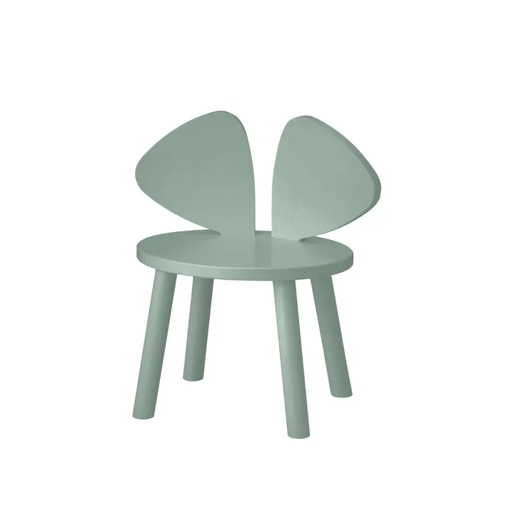 Mouse Chair børnestol - Olive green - Nofred