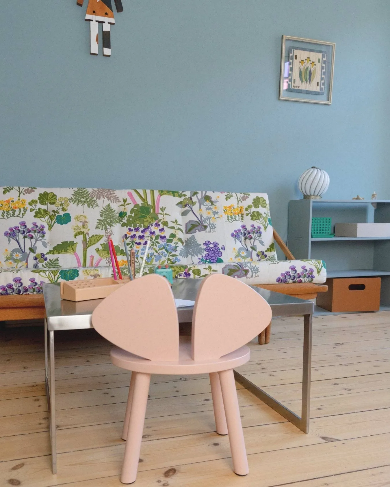 Mouse Chair børnestol, Pink Nofred