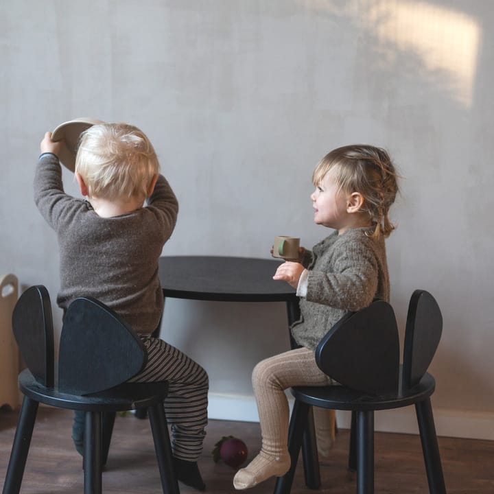 Mouse Chair børnestol, Sort Nofred