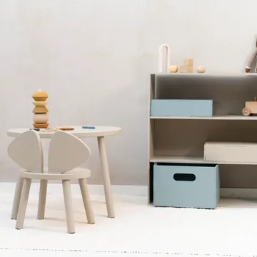 Mouse sæt børnestol + bord - Beige - Nofred