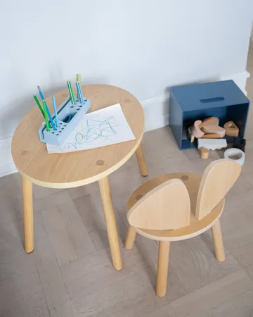 Mouse Table børnebord - Eg - Nofred