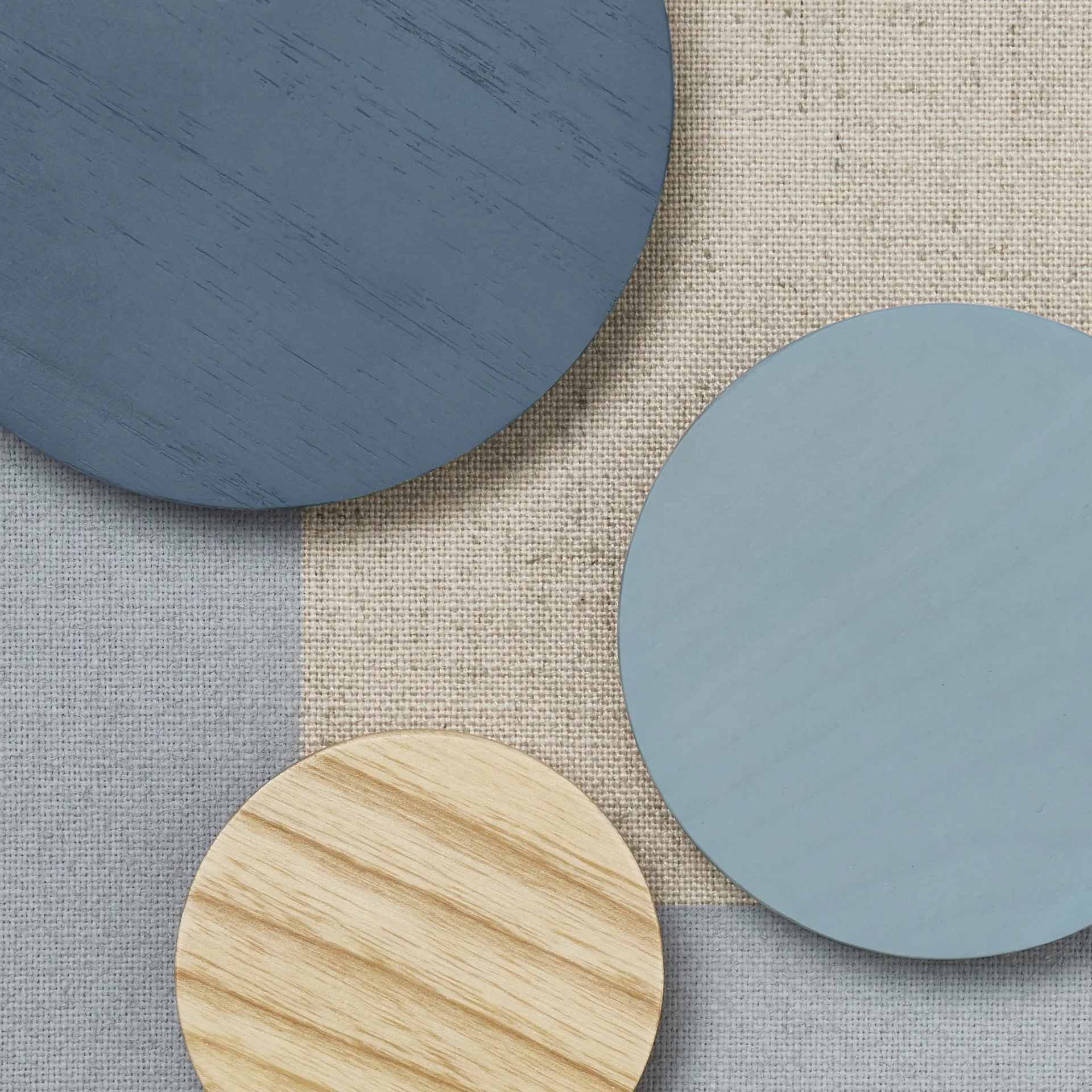 Noticeboard opslagstavle + 3 magneter, Blå Nofred