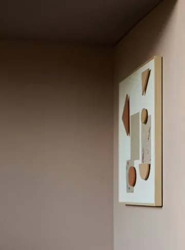 Noticeboard opslagstavle + 3 magneter - Sand - Nofred