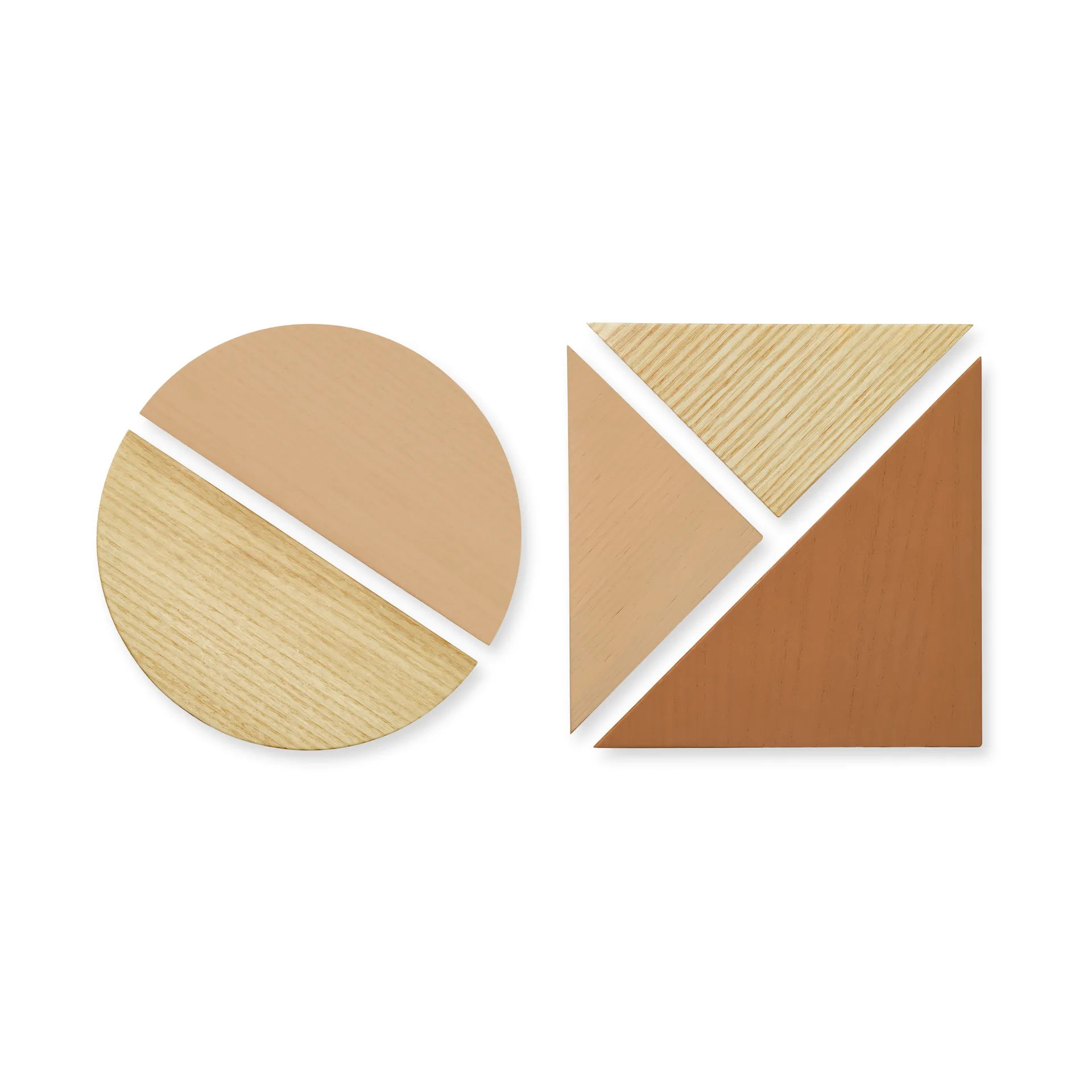 Pin Magnets magnetsæt 5 dele, Sand Nofred