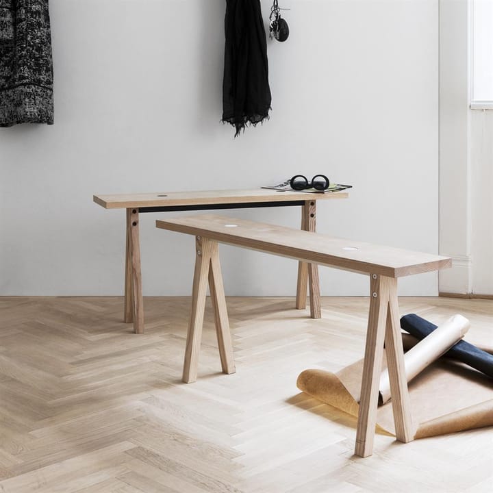 2-Dots bænk, ask Nomess Copenhagen