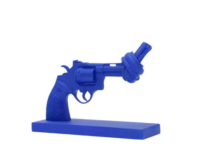 Cobolt blue 30 cm, Blå Non Violence