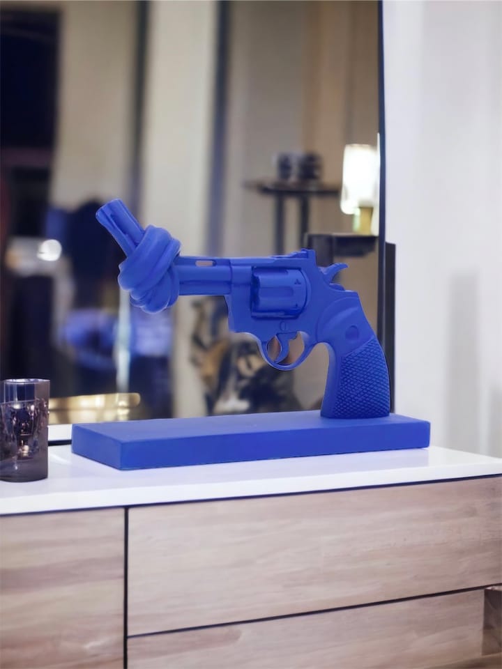 Cobolt blue 30 cm, Blå Non Violence