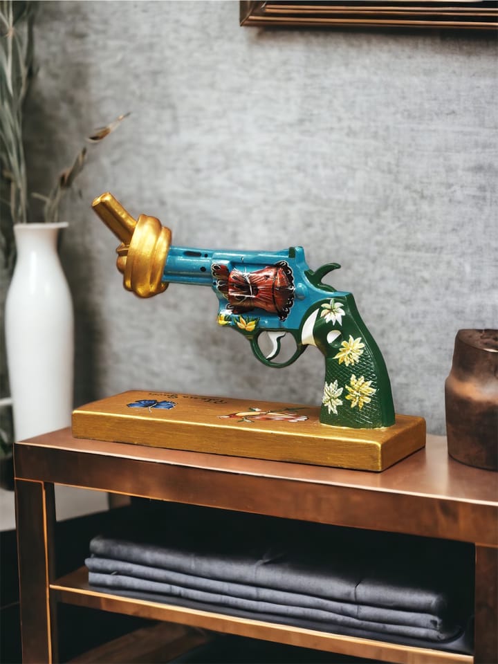 P Gucci for Peace dekoration 30 cm, Multi Non Violence