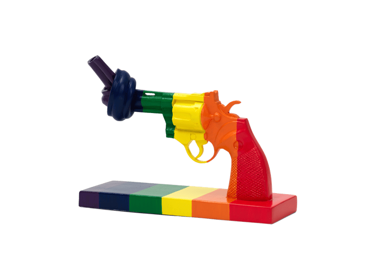 Peace for All dekoration 19 cm, Multi Non Violence