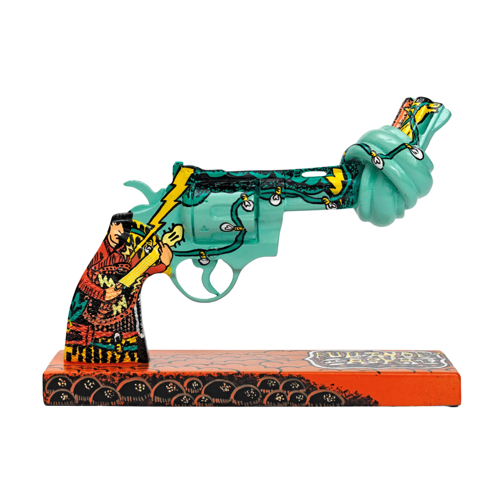 Peace n Luv dekoration 19 cm, Multi Non Violence