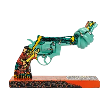 Peace n Luv dekoration 19 cm - Multi - Non Violence