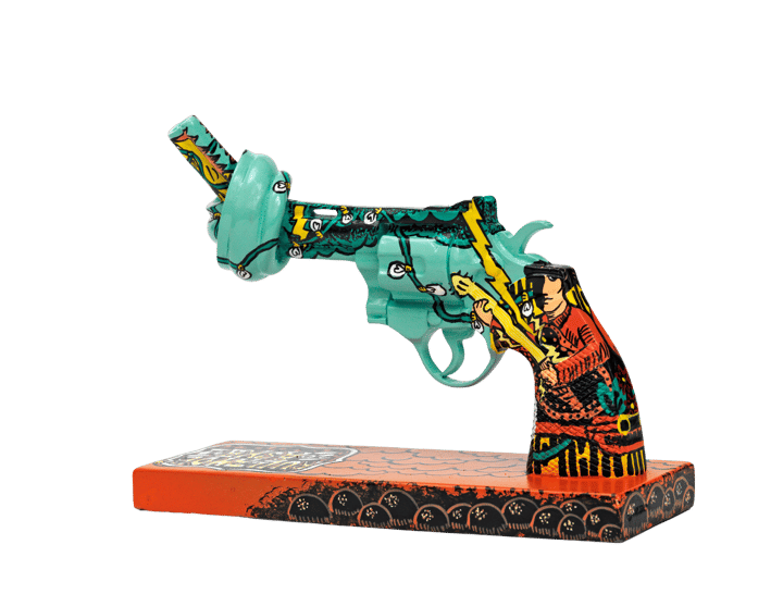 Peace n Luv dekoration 19 cm, Multi Non Violence