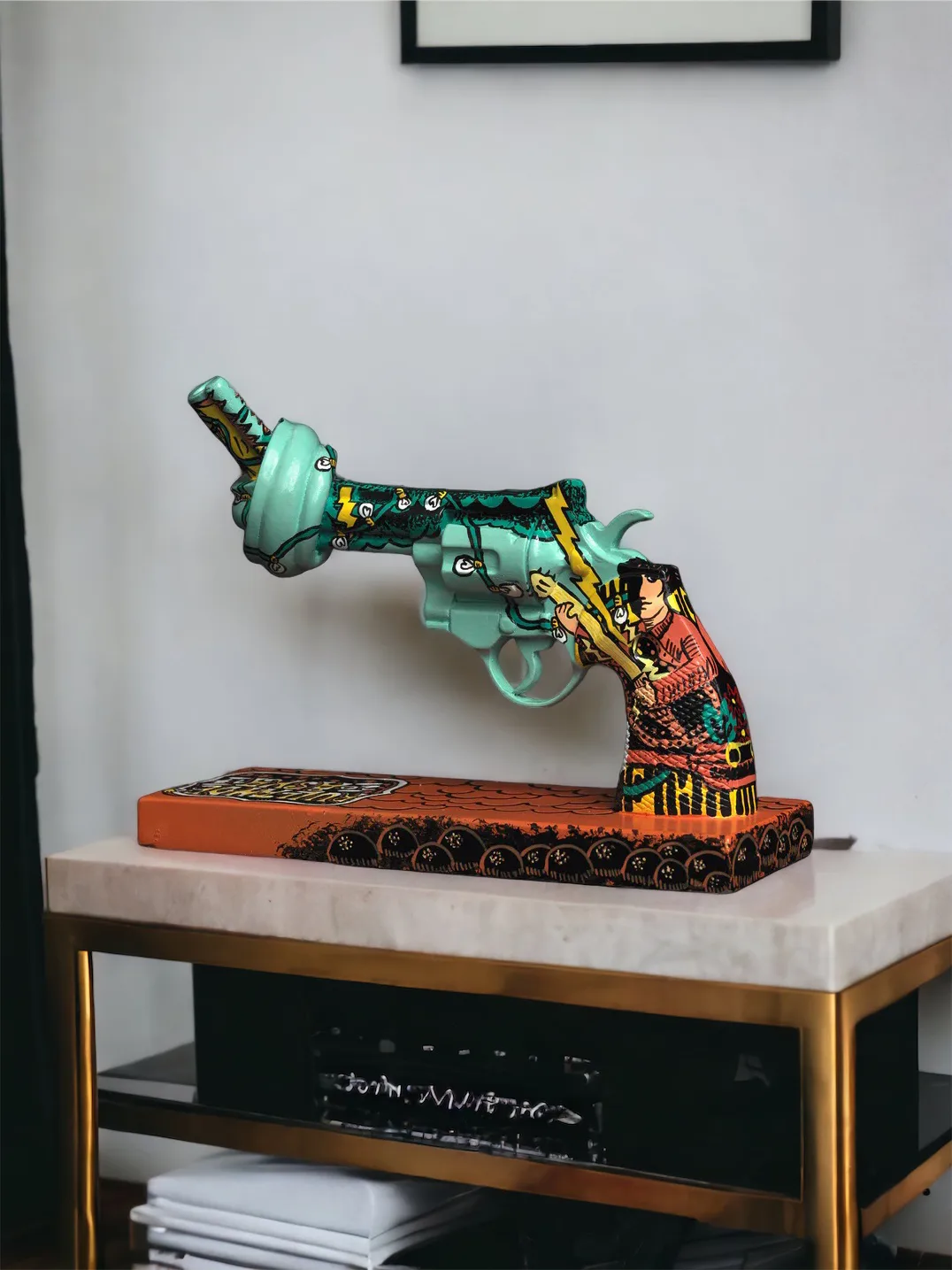 Peace n Luv dekoration 19 cm, Multi Non Violence