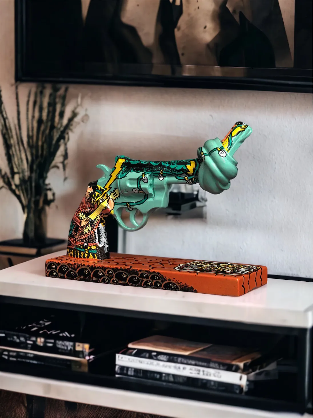 Peace n Luv dekoration 19 cm, Multi Non Violence