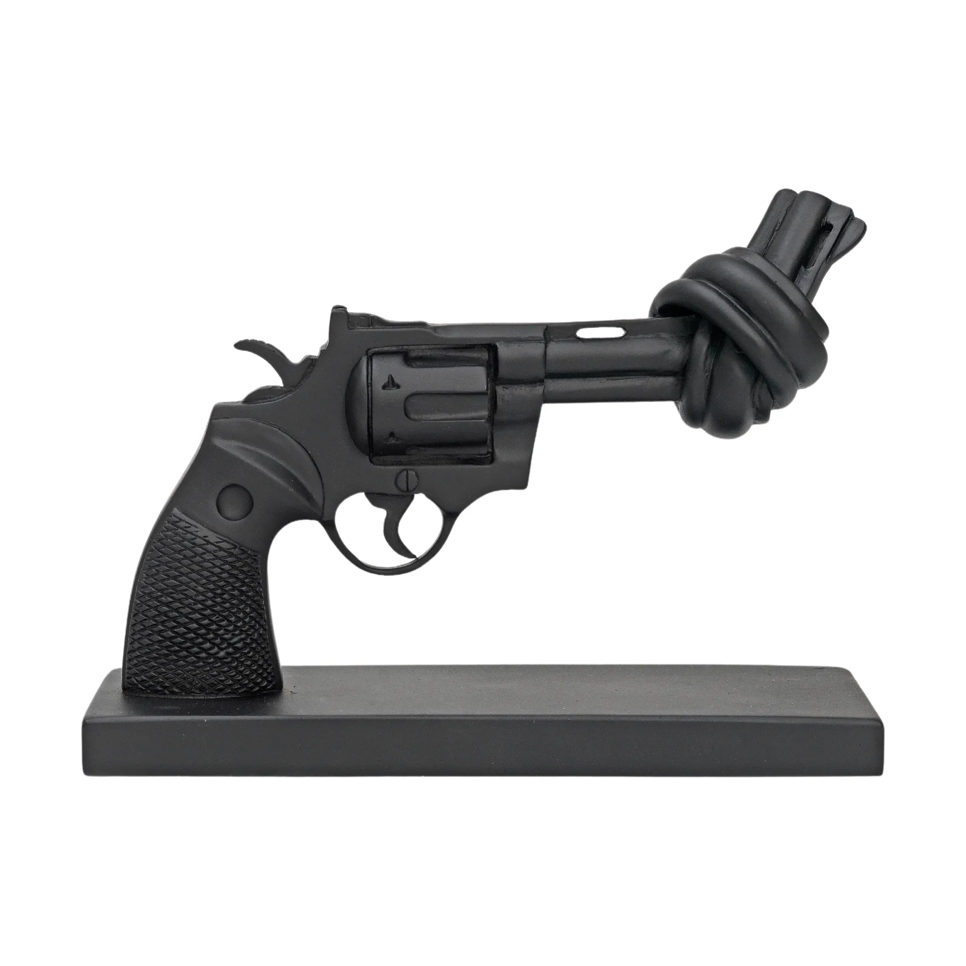 Soft black 30 cm, Sort Non Violence