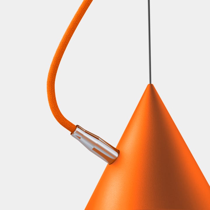 Castor pendel 60 cm, Orange-orange-sølv Noon