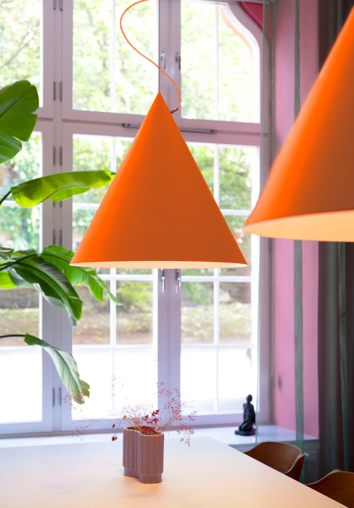 Castor pendel 60 cm, Orange-orange-sølv Noon