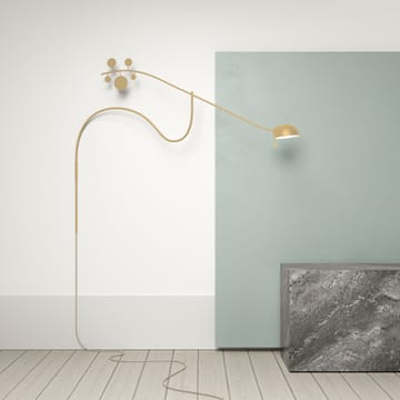 Juno væglampe - Beige-lysbeige - Noon