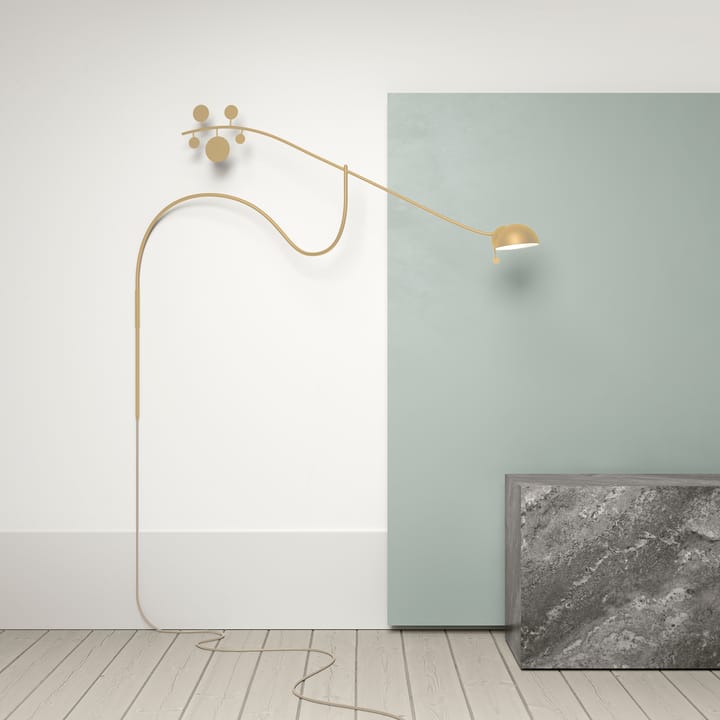 Juno væglampe, Beige-lysbeige Noon