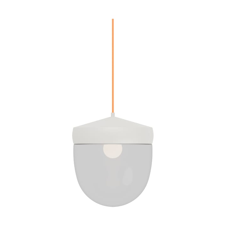Pan pendel klar 30 cm - Hvid-orange - Noon